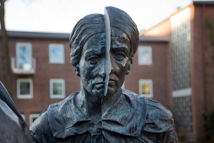 Edith Stein Denkmal, Cologne, Germany, February 2025