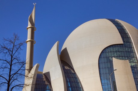 Zentralmoschee, Ehrenfeld, Cologne, Germany, February 2025