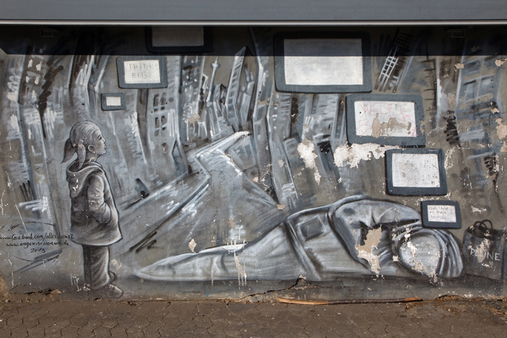 Ehrenfeld, Cologne, Germany, February 2025