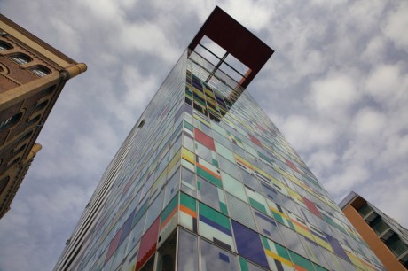 Colorium, Medienhafen Düsseldorf, Germany, February 2025