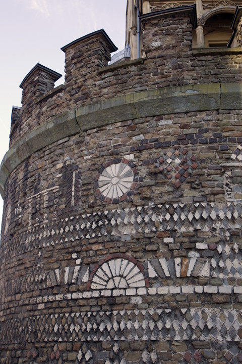 Römerturm, Zeughausstraße, Cologne, Germany, February 2025