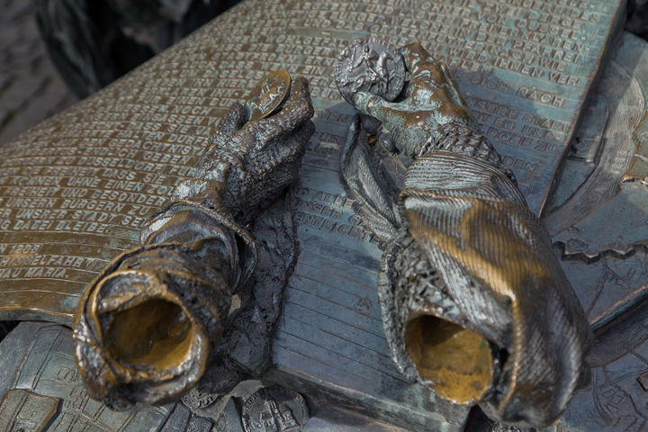 Stadterhebungsmonument, Düsseldorf, Germany, February 2025