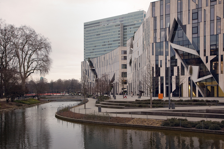 Kö-Bogen, Düsseldorf, Germany, February 2025