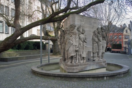 Ostermannbrunnen, Cologne, Germany, February 2025