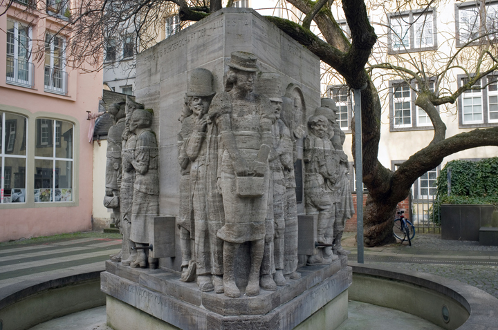 Ostermannbrunnen, Cologne, Germany, February 2025