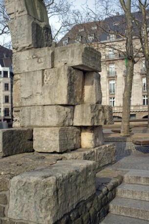 Römische Nordtor, Cologne, Germany, February 2025