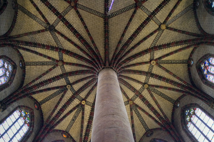 Couvent des Jacobins, Toulouse, France, April 2025