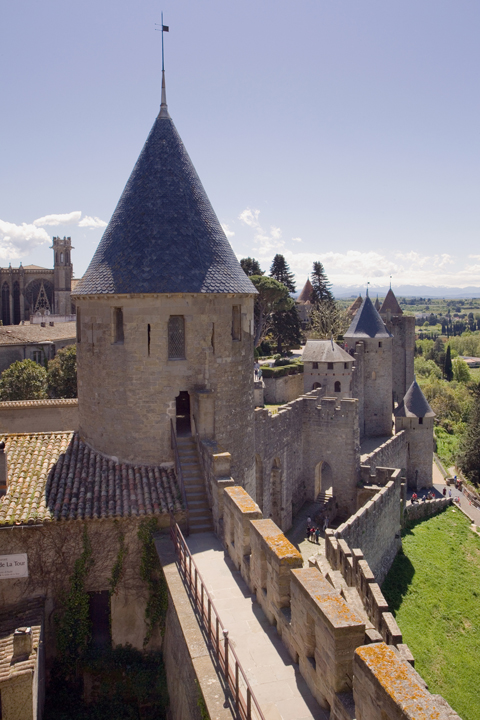 Cité de Carcassonne, Carcassonne, France, April 2025