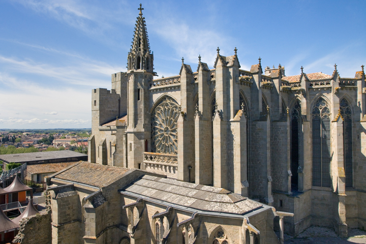 Basilique Saint Nazaire, Carcassonne, France, April 2025