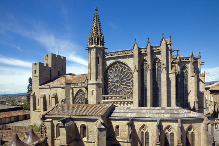 Basilique Saint Nazaire, Carcassonne, France, April 2025