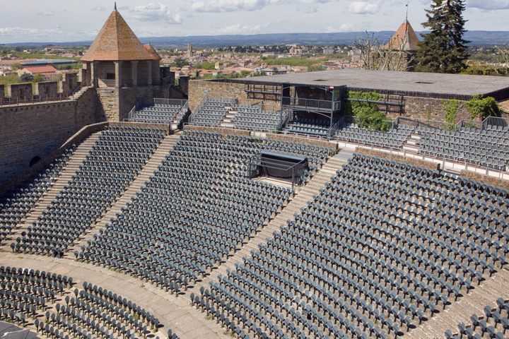 Théâtre Jean-Deschamps, Carcassonne, France, April 2025