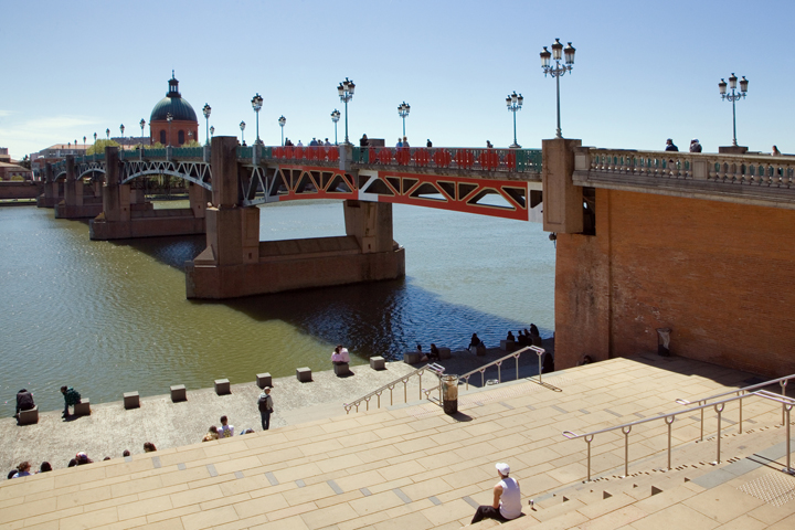 Pont Saint Pierre, Toulouse, France, April 2025