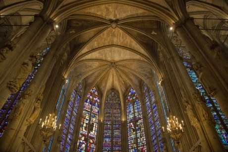 Basilique Saint Nazaire, Carcassonne, France, April 2025