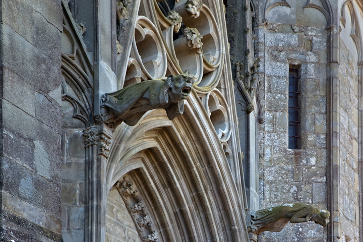 Basilique Saint Nazaire, Carcassonne, France, April 2025