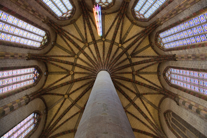 Couvent des Jacobins, Toulouse, France, April 2025