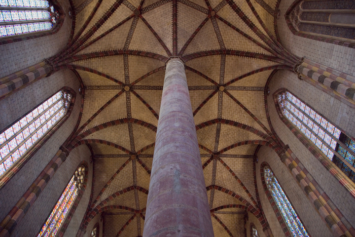 Couvent des Jacobins, Toulouse, France, April 2025