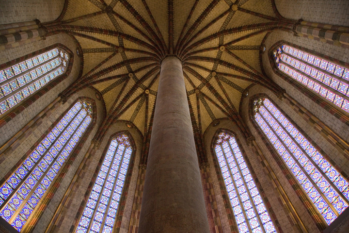 Couvent des Jacobins, Toulouse, France, April 2025