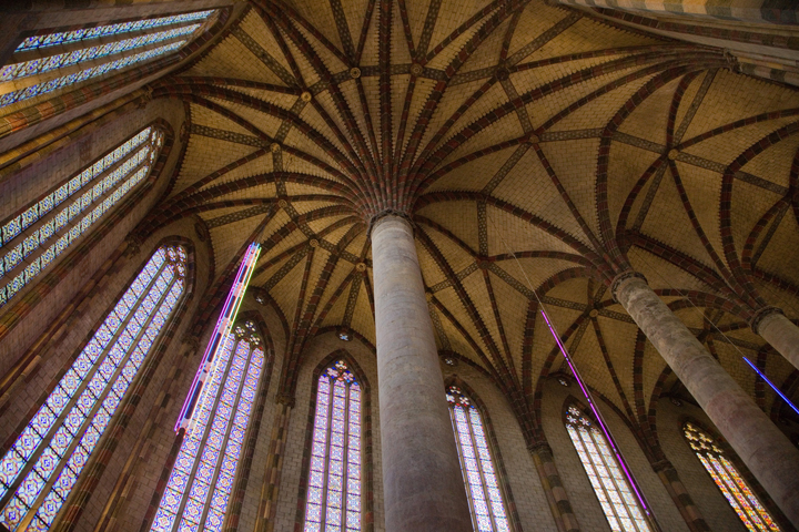 Couvent des Jacobins, Toulouse, France, April 2025