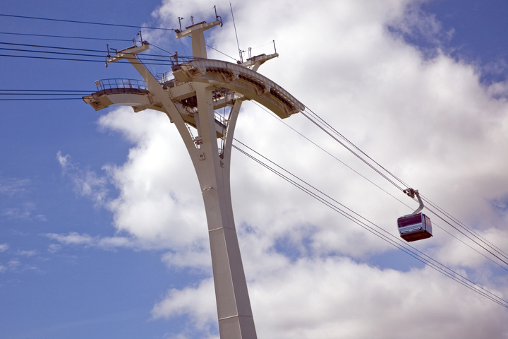 Téléo 3S Ropeway, Toulouse, France, April 2025