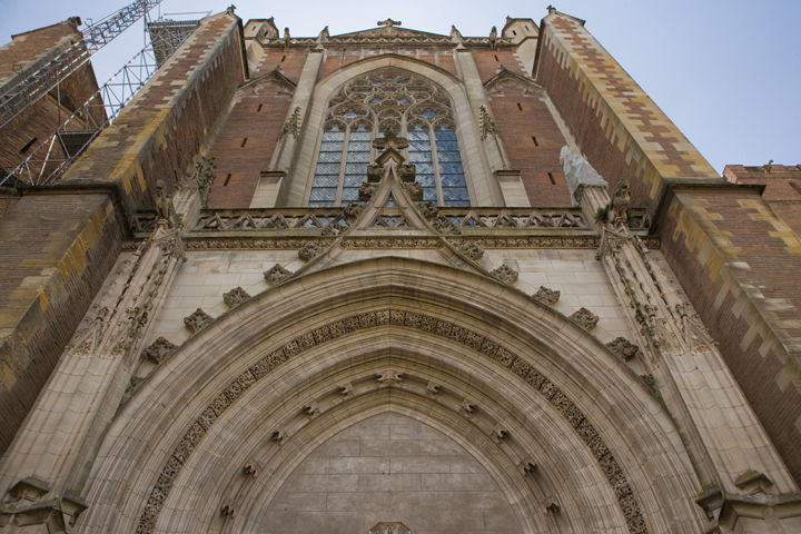 Cathédrale Saint Étienne, Toulouse, France, April 2025