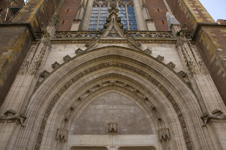 Cathédrale Saint Étienne, Toulouse, France, April 2025