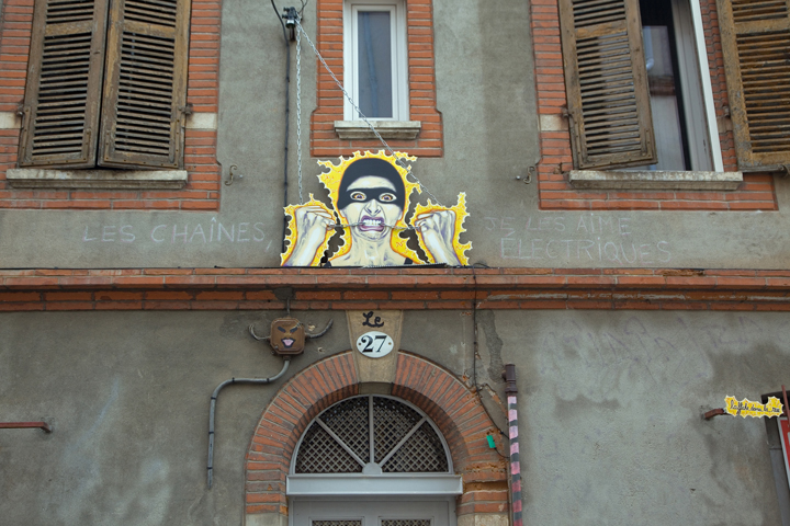 Rue de la Chaîne, Toulouse, France, April 2025