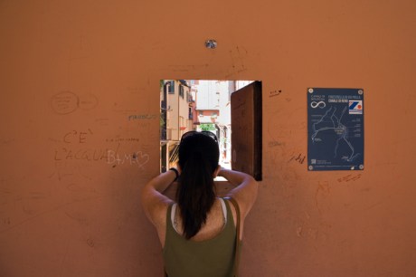 Finestrella di Via Piella, Bologna, Italy, July 2025