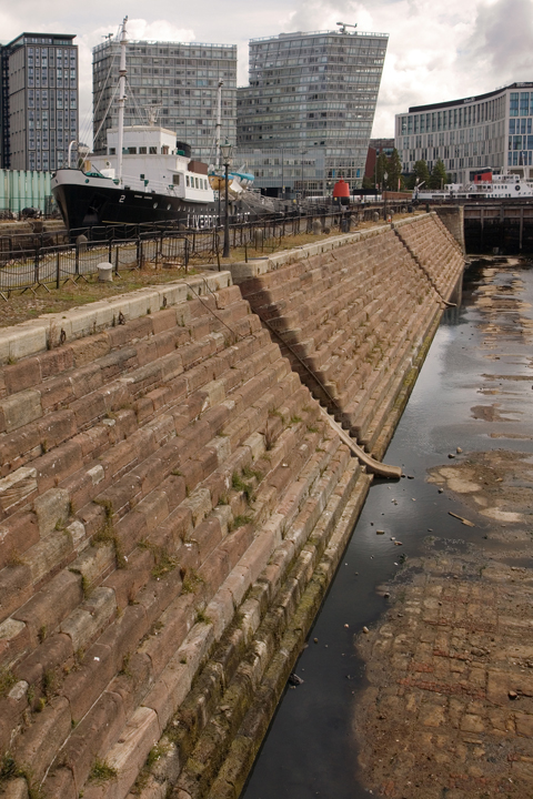 Canning Graving Docks, Liverpool, England, July 2025