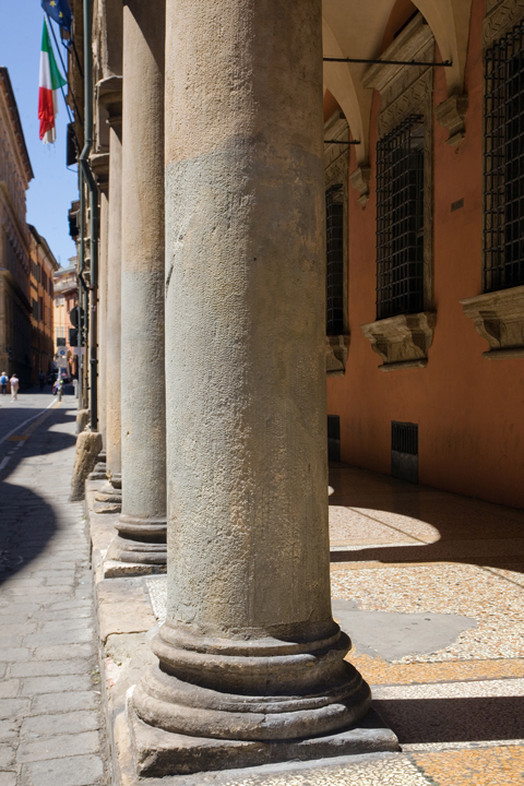 Piazzetta Achille Ardigò, Bologna, Italy, July 2025