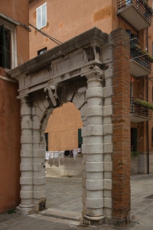 Portale di Palazzo Sagredo, Venice, Italy, July 2025