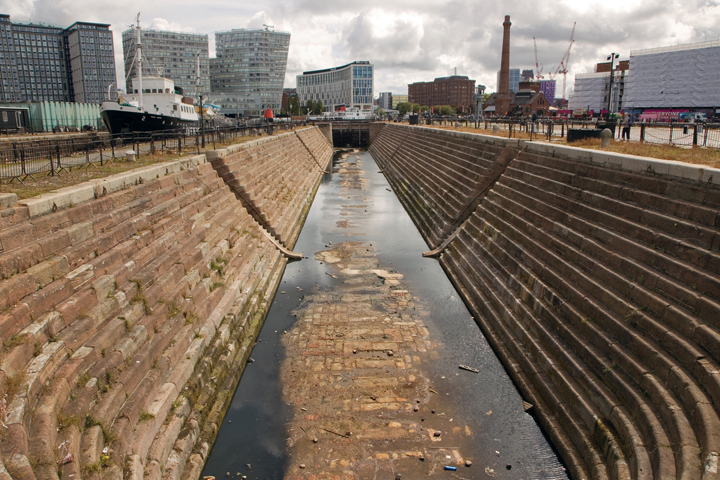 Canning Graving Docks, Liverpool, England, July 2025