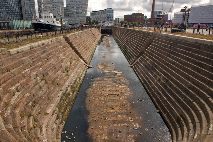 Canning Graving Docks, Liverpool, England, July 2025