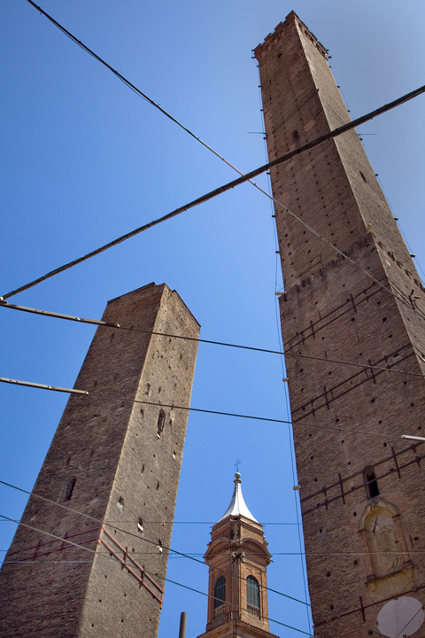 Le due Torri, Bologna, Italy, July 2025