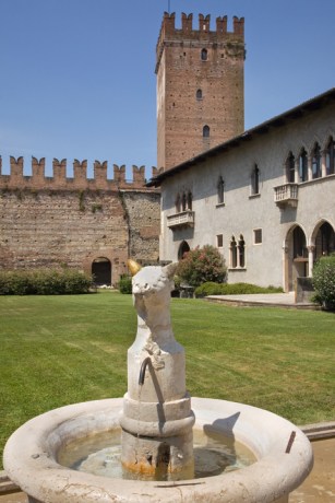 Castelvecchio, Verona, Italy, July 2025