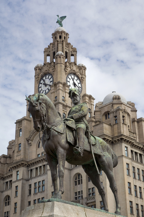 Edward VII Monument, Liverpool, England, July 2025