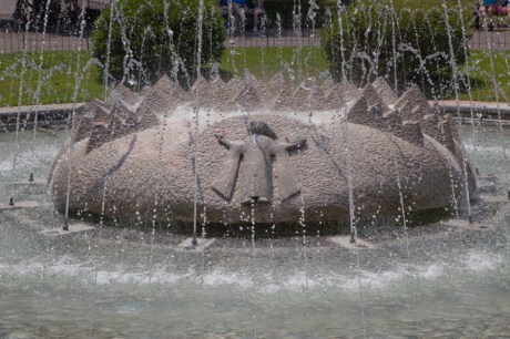 Fontana di Piazza Bra, Verona, Italy, July 2025