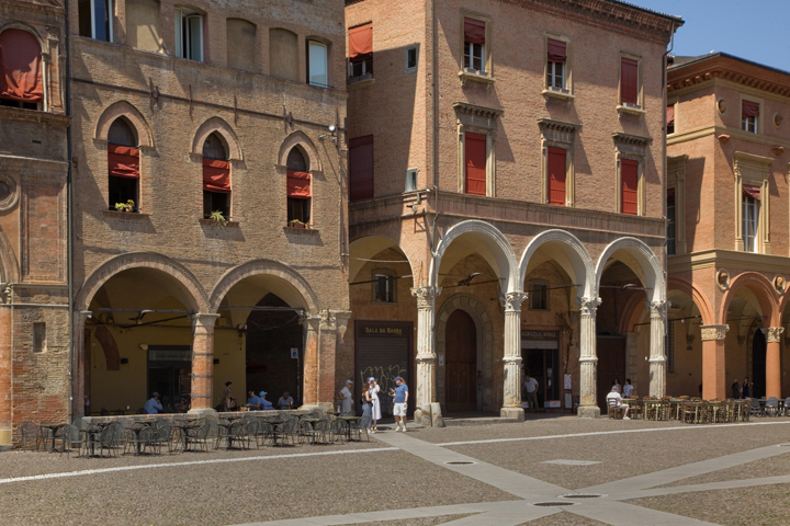 Via Santo Stefano, Bologna, Italy, July 2025