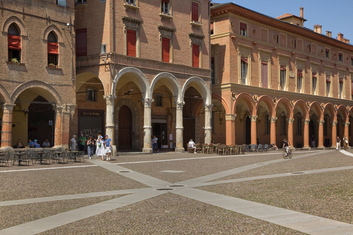 Via Santo Stefano, Bologna, Italy, July 2025