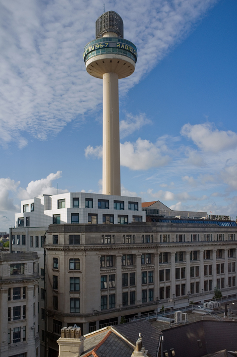 St Johns Beacon, Liverpool, England, July 2025