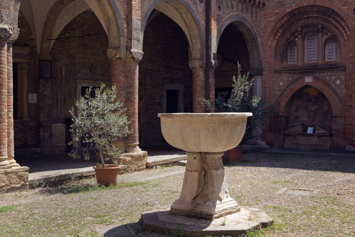 Basilica Santuario Santo Stefano, Bologna, Italy, July 2025