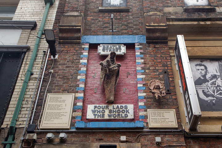Mathew Street, Liverpool, England, July 2025