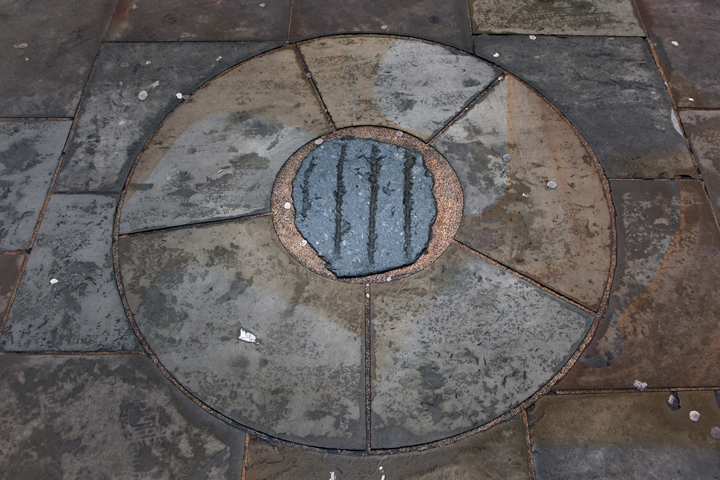 Sanctuary Stone, Castle Street, Liverpool, England, July 2025