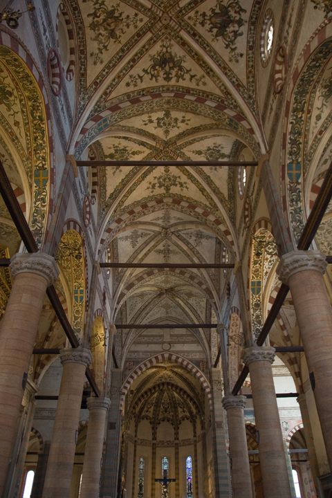 Basilica di Santa Anastasia, Verona, Italy, July 2025