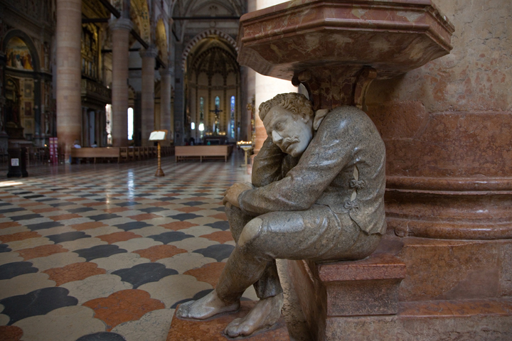 Basilica di Santa Anastasia, Verona, Italy, July 2025