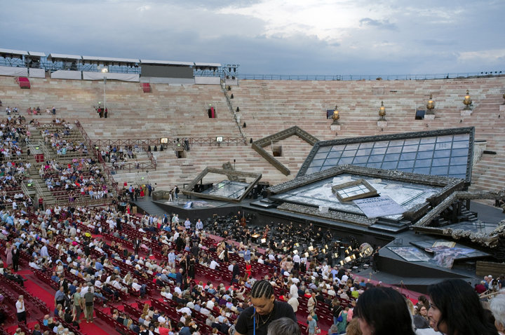 Arena di Verona, Verona, Italy, July 2025