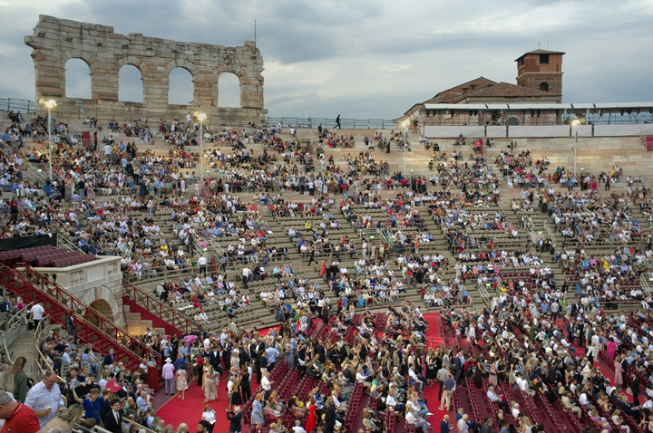 Arena di Verona, Verona, Italy, July 2025