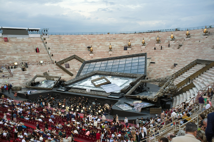 Arena di Verona, Verona, Italy, July 2025