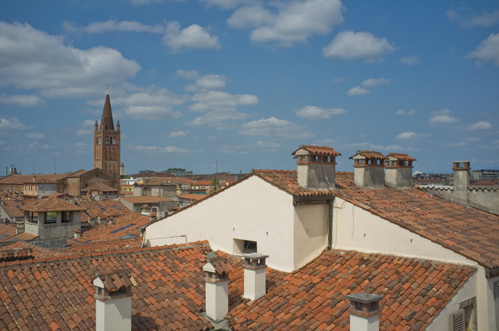 from Palazzo Maffei, Verona, Italy, July 2025