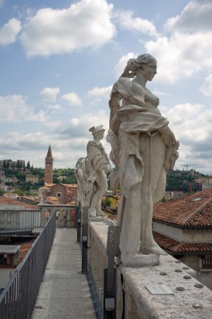 Palazzo Maffei, Verona, Italy, July 2025
