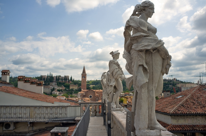 Palazzo Maffei, Verona, Italy, July 2025